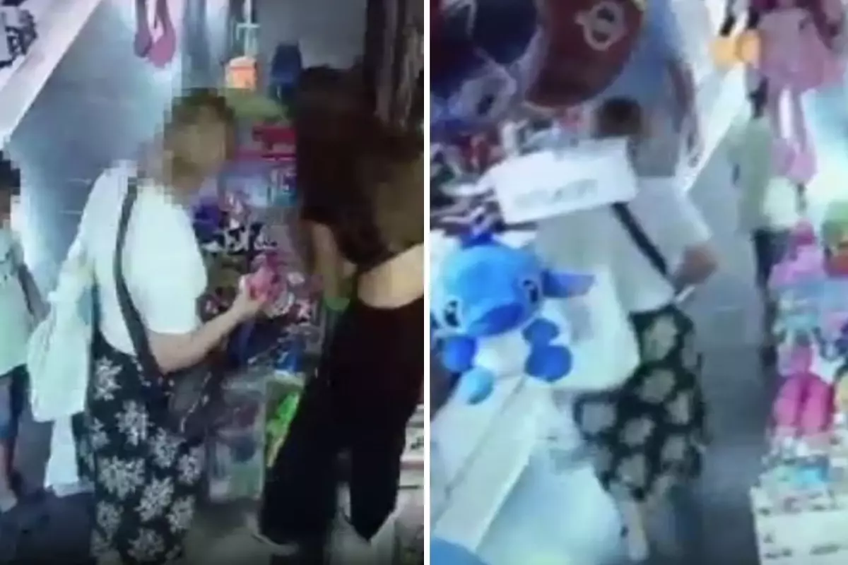 700 Liralık Oyuncak Hırsızlığı Kamerada!