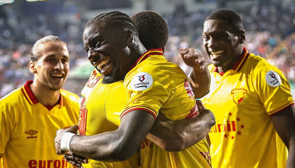 Göztepe’de Malcom Bokele dikkat çekiyor