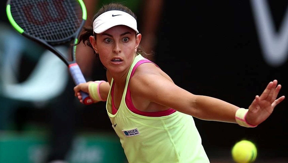 Milli tenisçi Ayla Aksu, Portekiz’de ikinci tura yükseldi