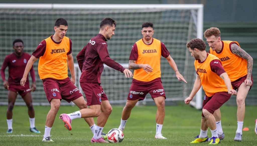 Trabzonspor, Fenerbahçe maçı hazırlıklarını sürdürdü