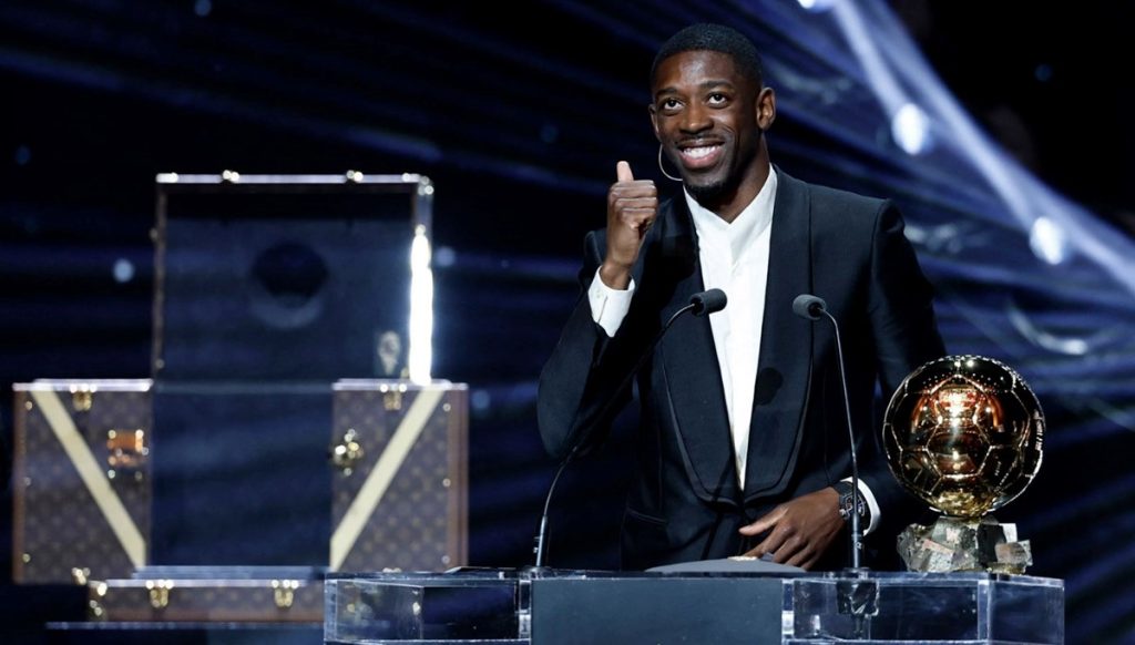 Ballon d’Or ödülü Ousmane Dembele’nin!