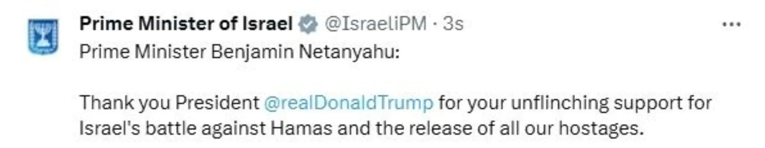 Trump’tan Hamas’a Canlı Kalkan Uyarısı