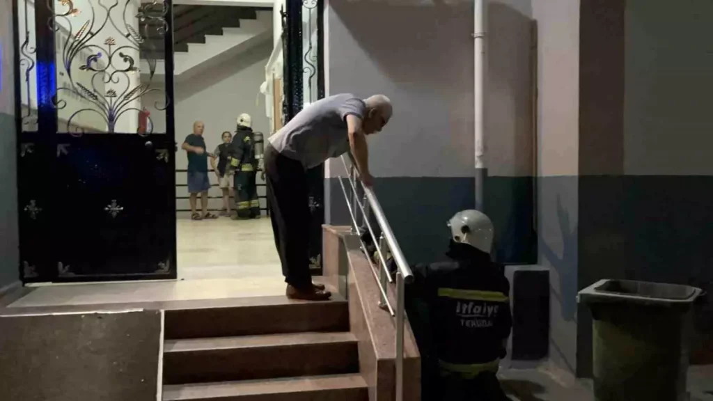 Doğal Gaz Kaçağı Panik Yarattı