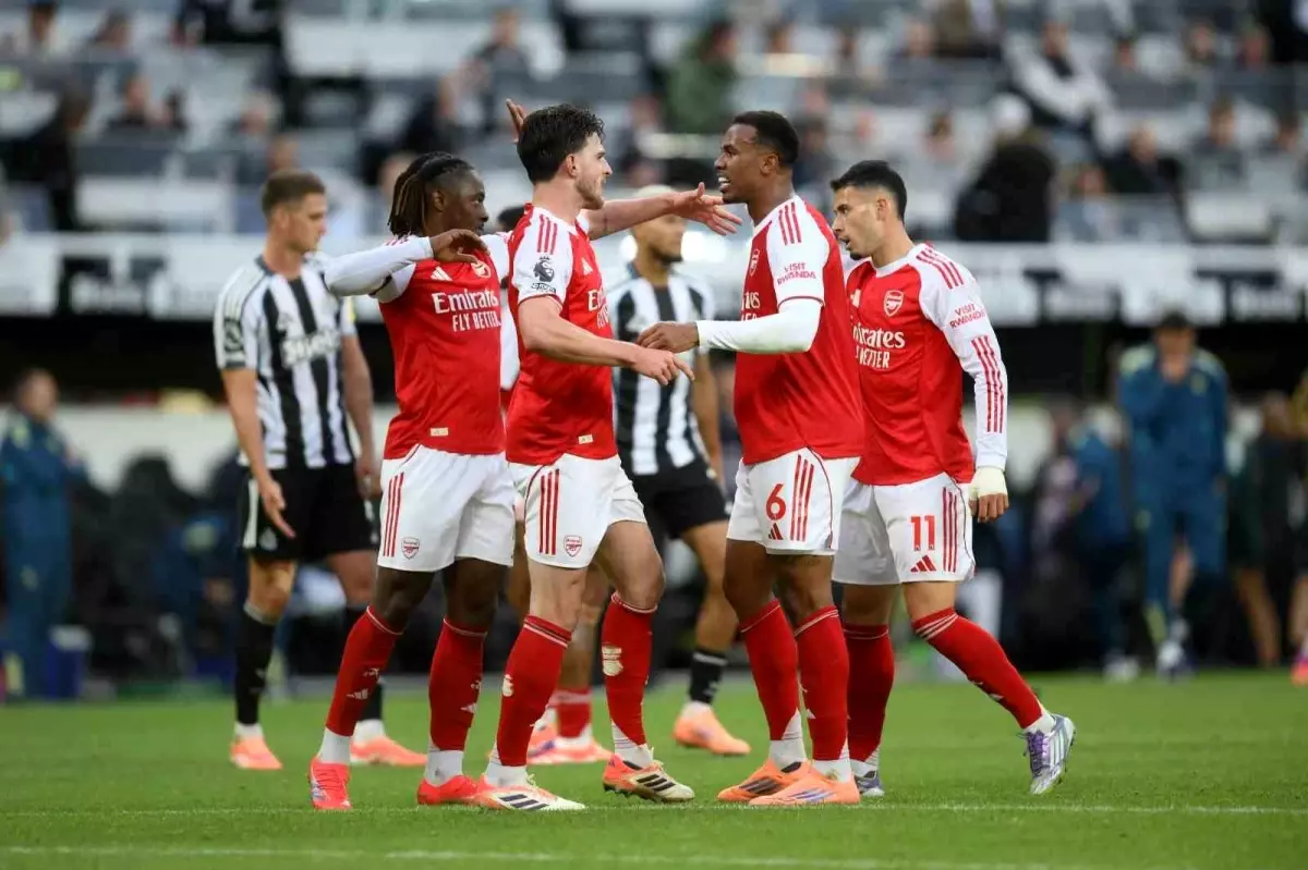 Premier Lig’de Arsenal Newcastle United’ı Deplasmanda Mağlup Etti