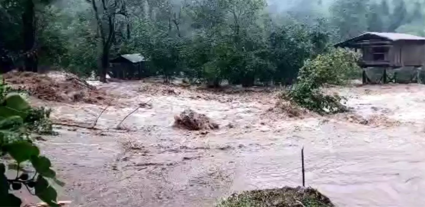 Artvin’de Sağanak Yağışlar Sel ve Heyelanlara Yol Açtı