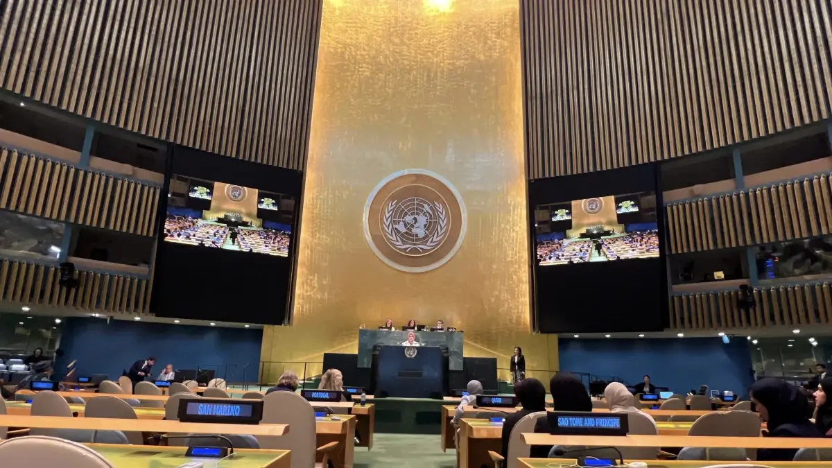 Bakan Göktaş, Dünya Kadın Konferansı Toplantısında Konuştu