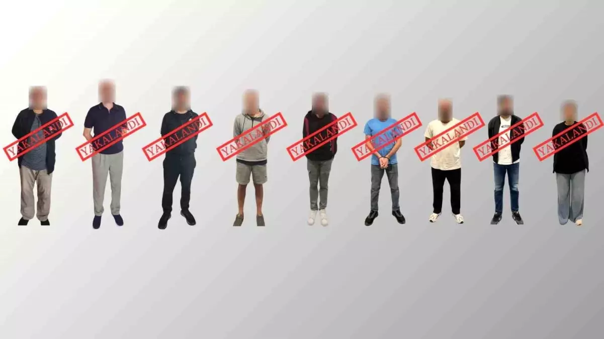 Kırmızı Bültenle Aranan 9 Suçlu Türkiye’ye Getirildi