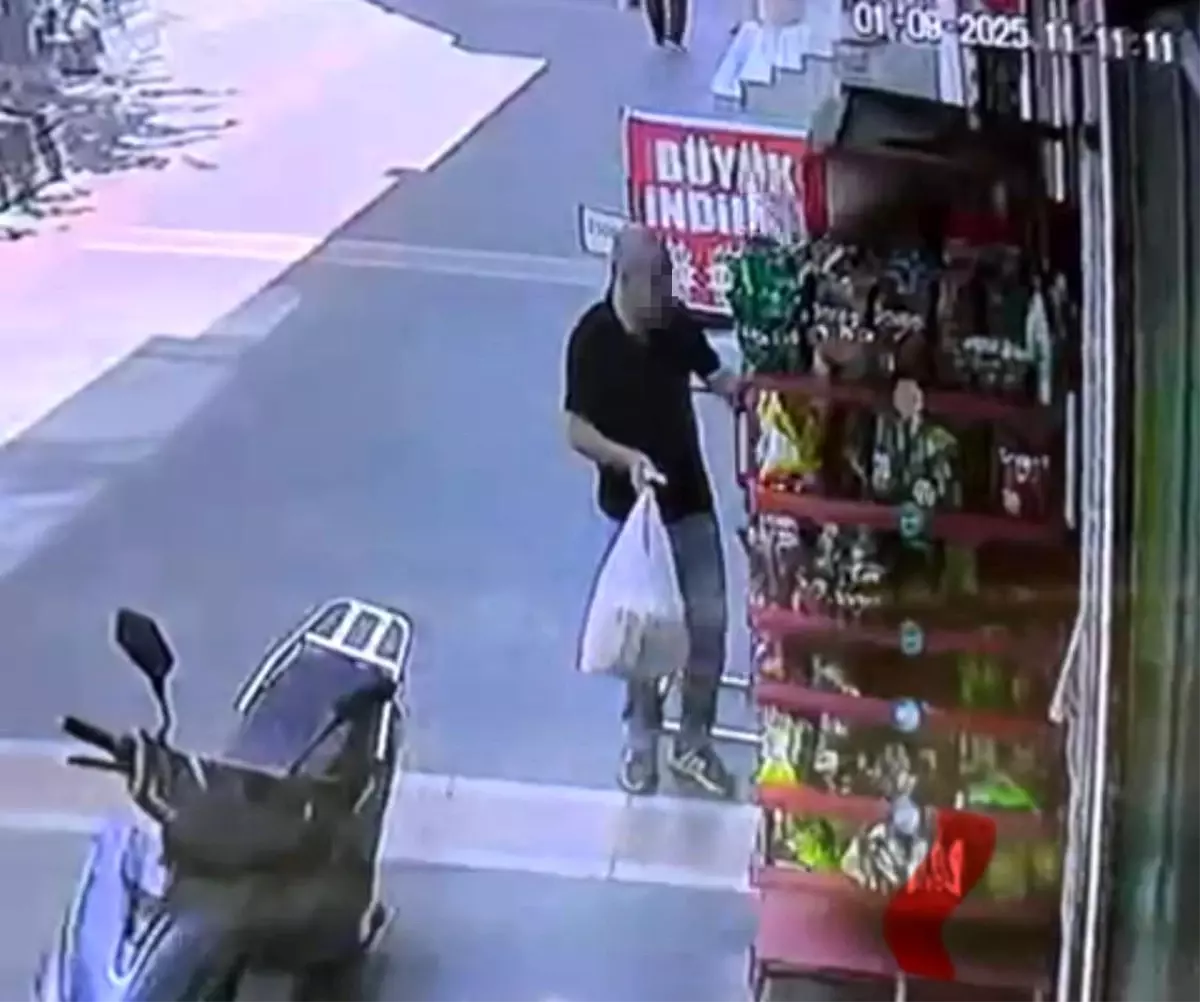 Batman’da Büfe Önünde İlginç Hırsızlık Olayı