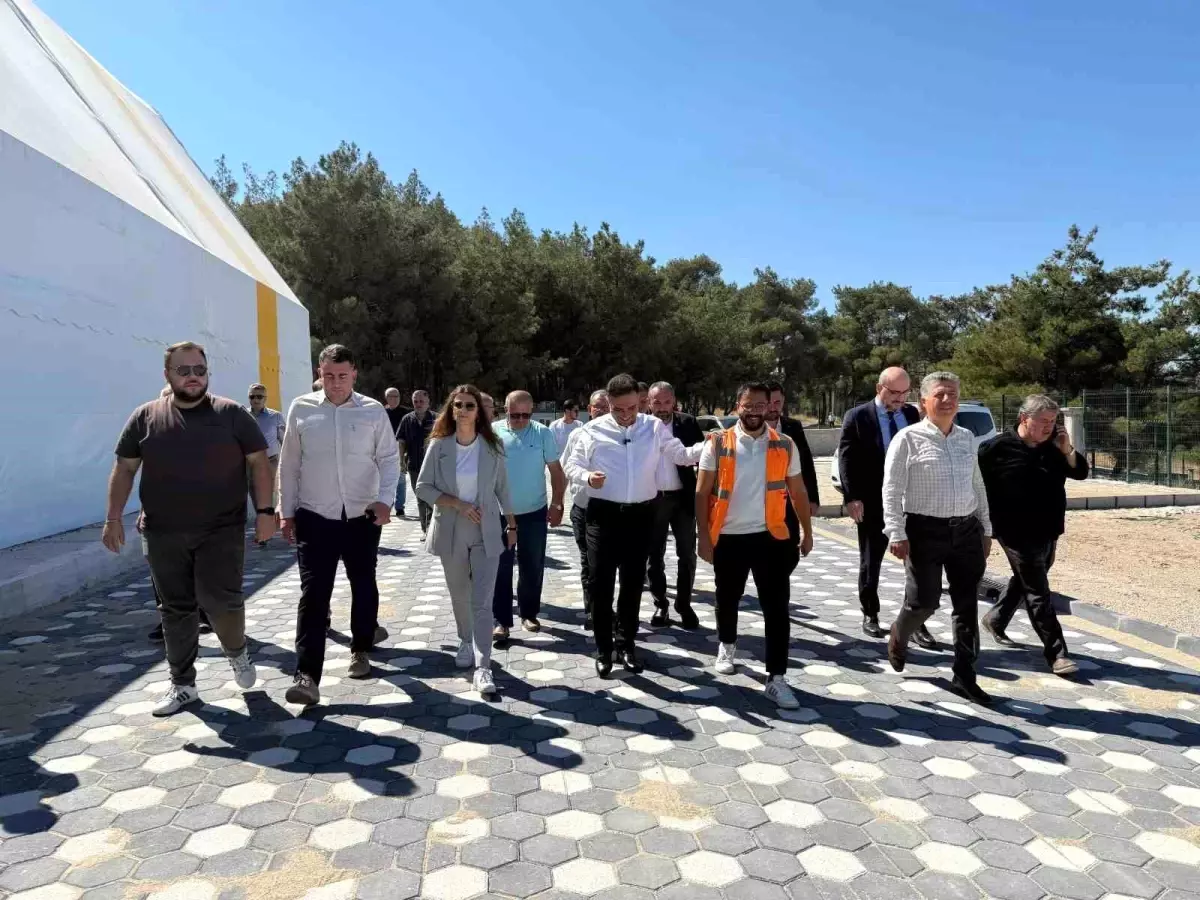 AK Partili Baybatur, Soma’da Yatırımları İnceledi