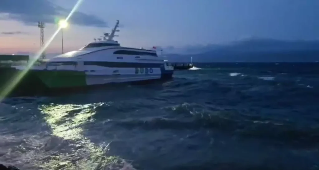 BUDO Seferleri İptal Edildi: Şiddetli Rüzgar Etkili Oluyor