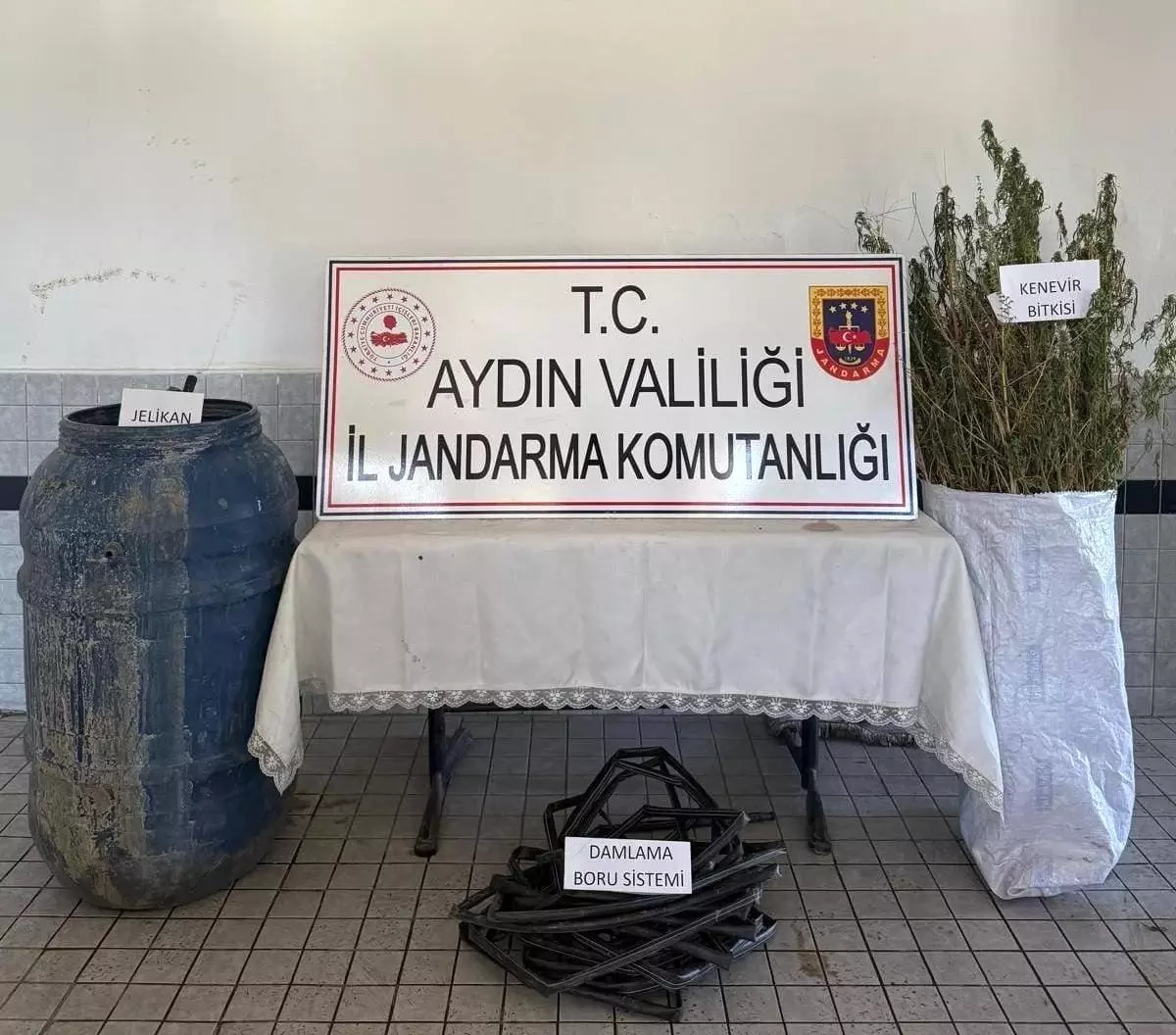 Kenevir Ele Geçirildi: 5 Şüpheli Hakkında İşlem Başlatıldı