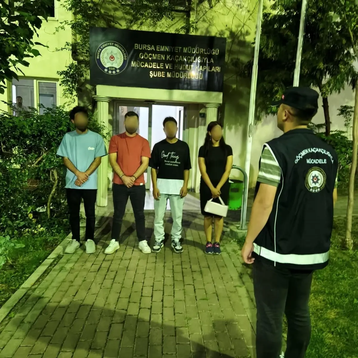 Bursa’da Göçmen Kaçakçılığı Operasyonu