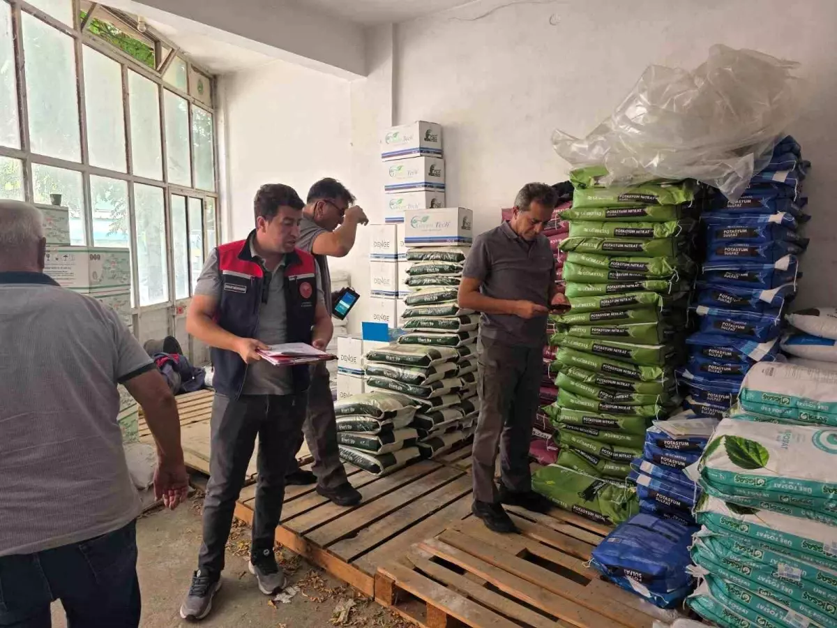 DNA Barkodlu Gübre Denetimi Çanakkale’de Yapıldı