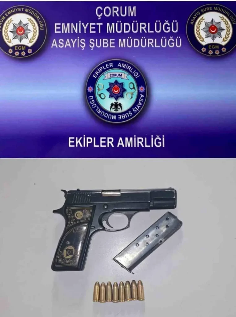 Çorum’da Polis Denetimleri: 6 Şüpheli Gözaltında