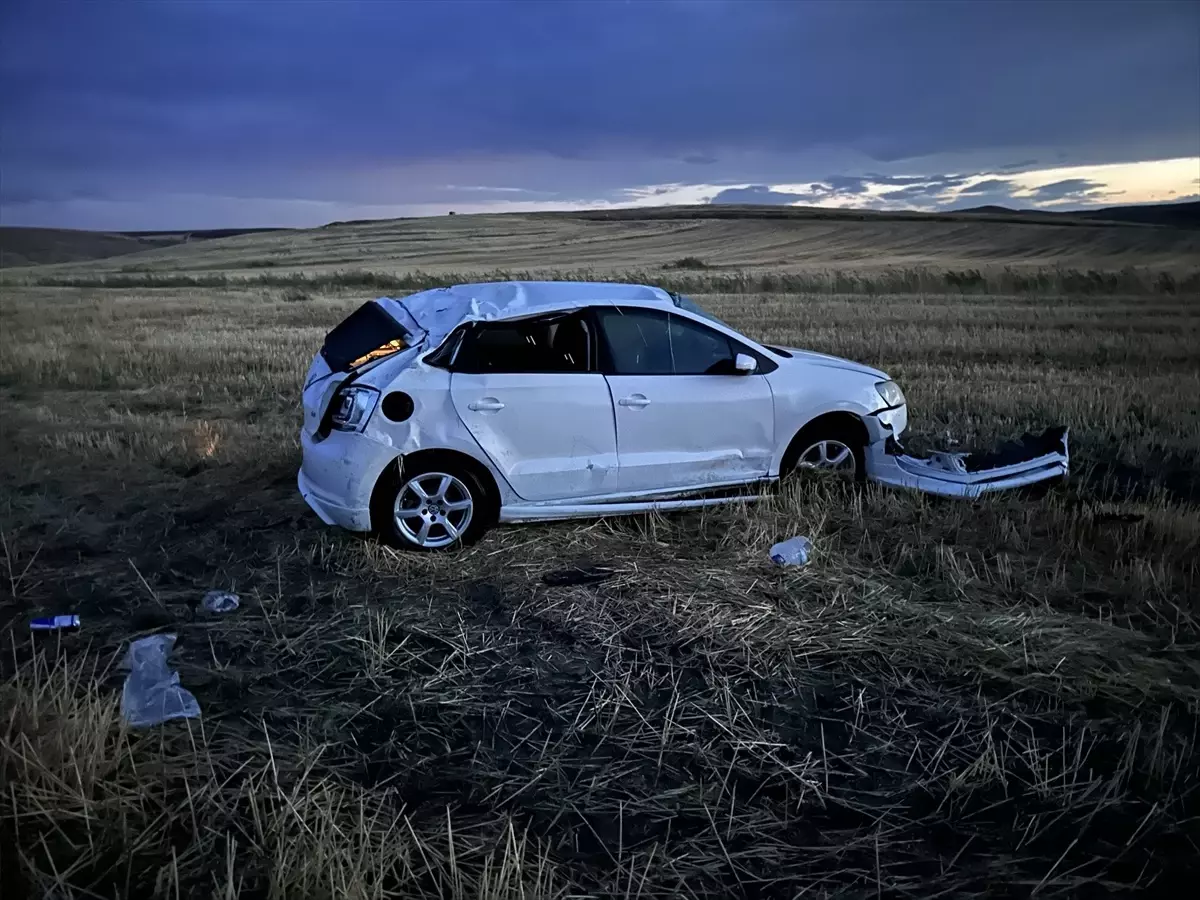 Trafik Kazasında 1 Ölü, 4 Yaralı