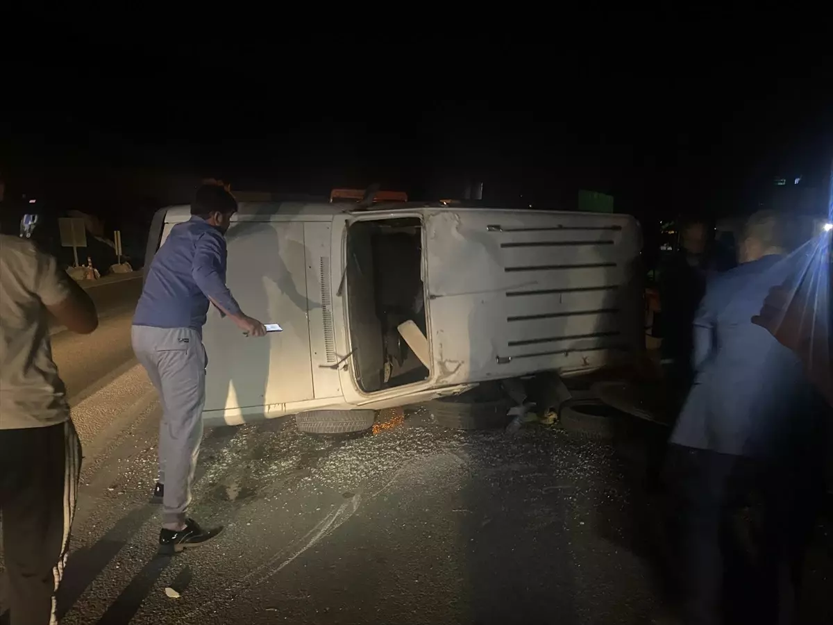 Laçin’de Korkunç Kaza: 2 Kişi Yaralandı