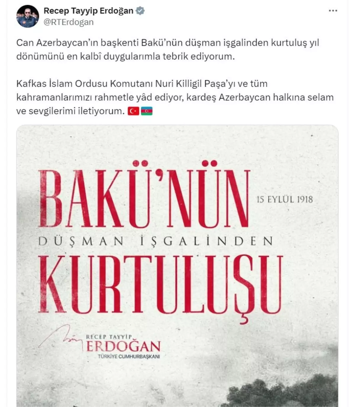 Bakü’nün Kurtuluşu: Tarihi Bir Zaferin Yıldönümü