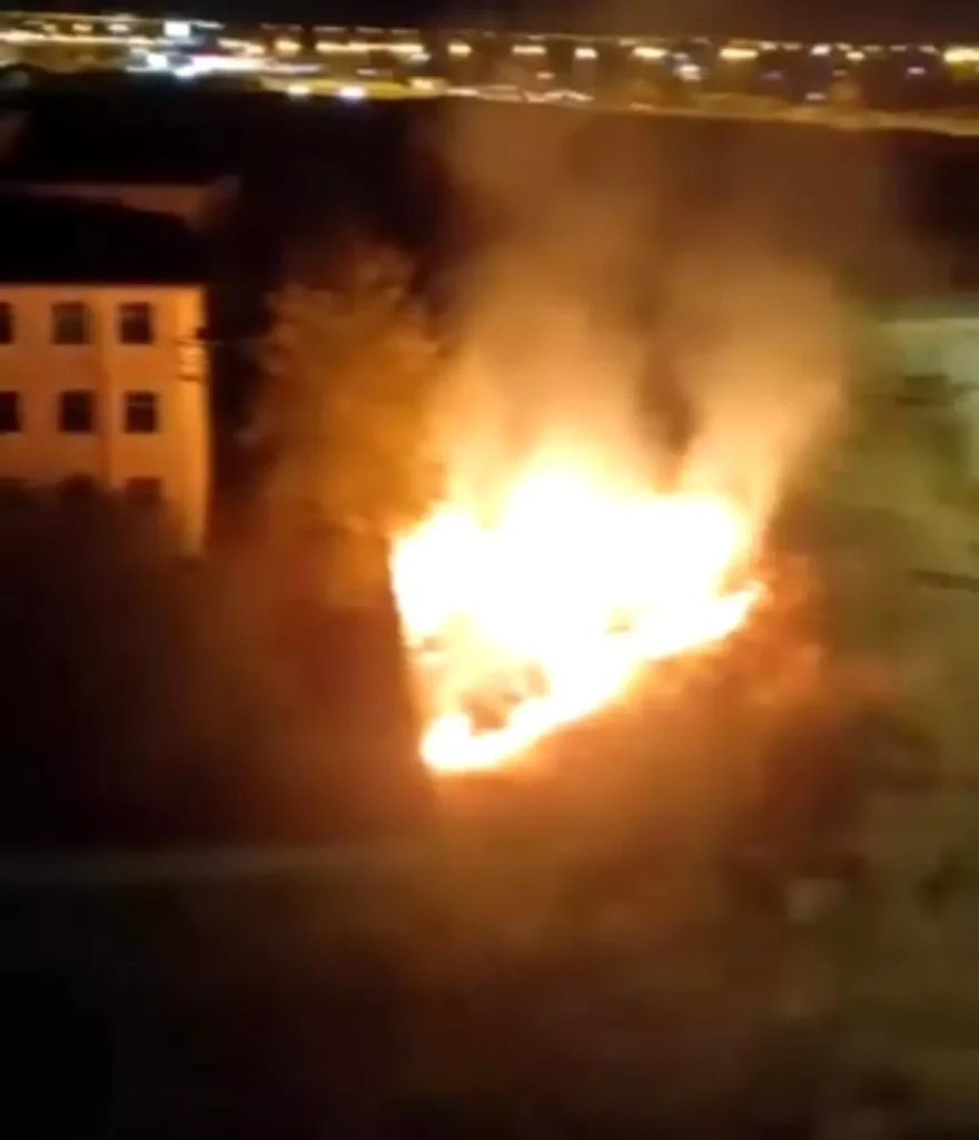 Diyarbakır’da Düğünden Havai Fişekle Yangın!