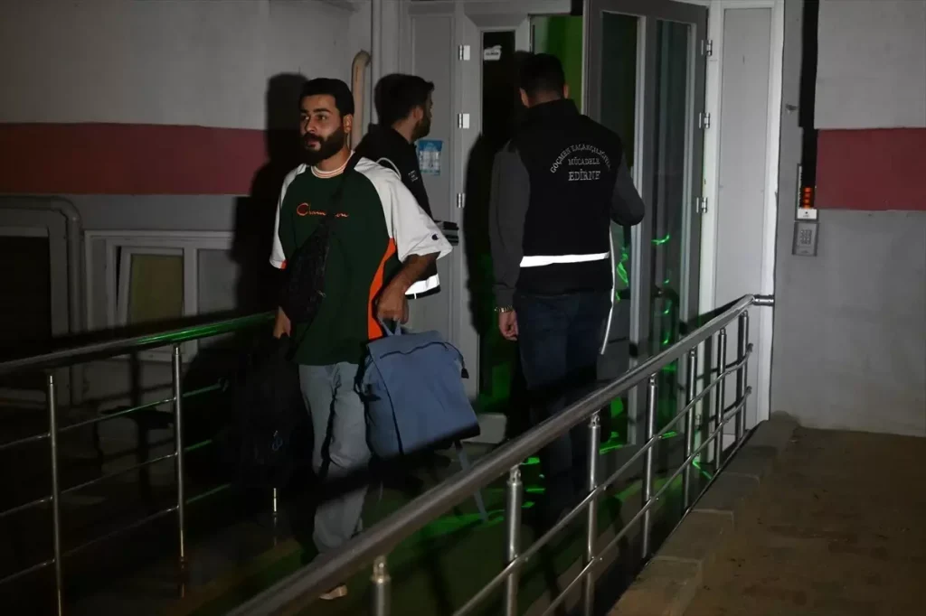 Edirne’de 31 Düzensiz Göçmen Yakalandı