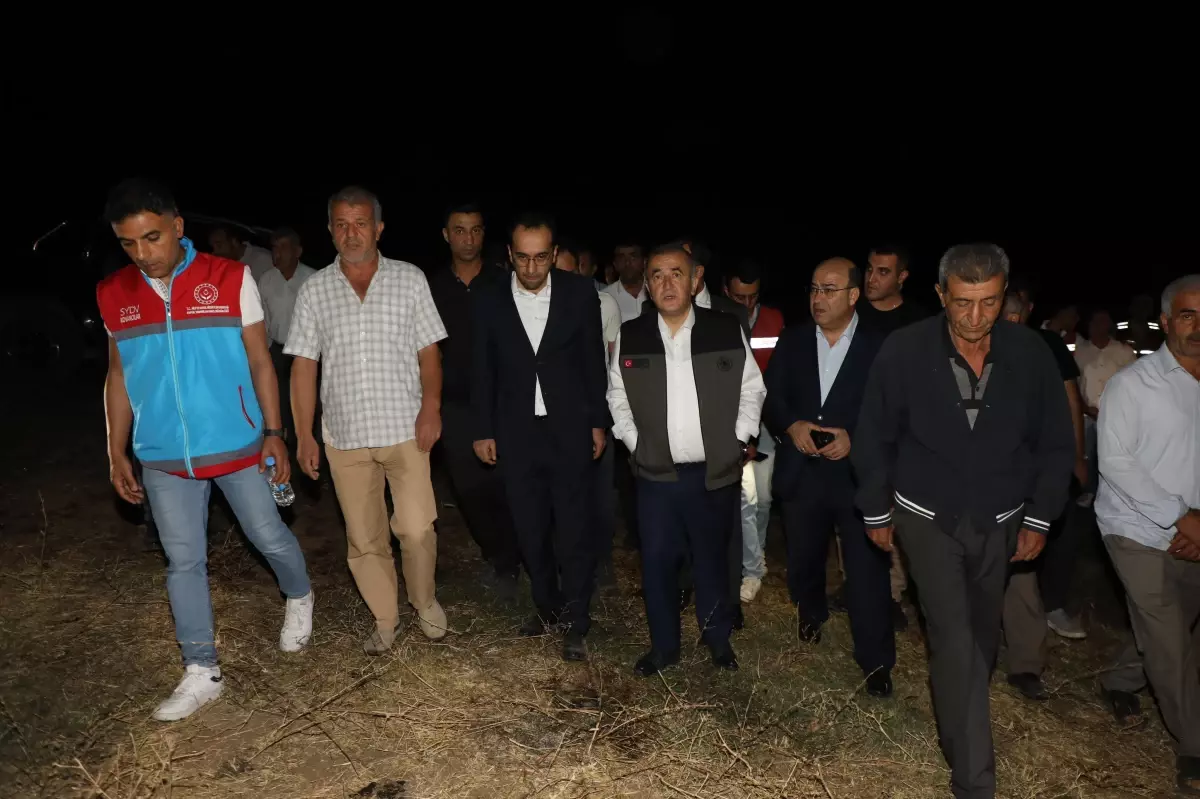 Elazığ’da Anız Yangını Kontrol Altına Alındı