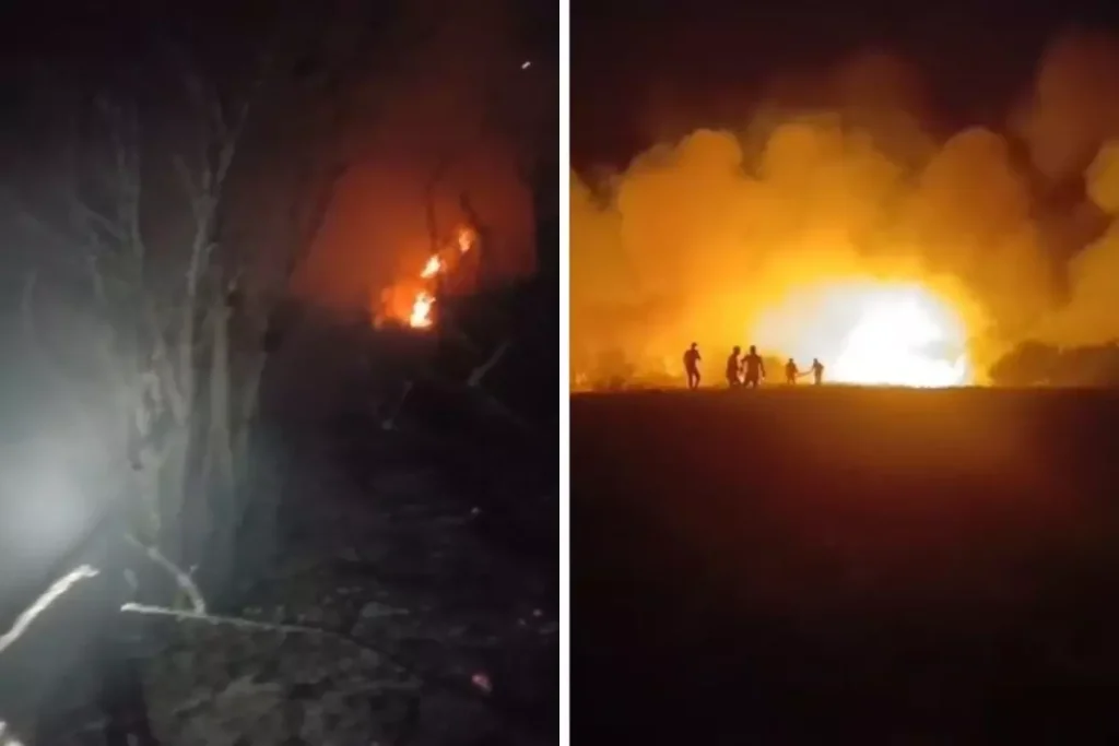 Elektrik Telleri Ormanı Kül Etti, Kontrol Altına Alındı