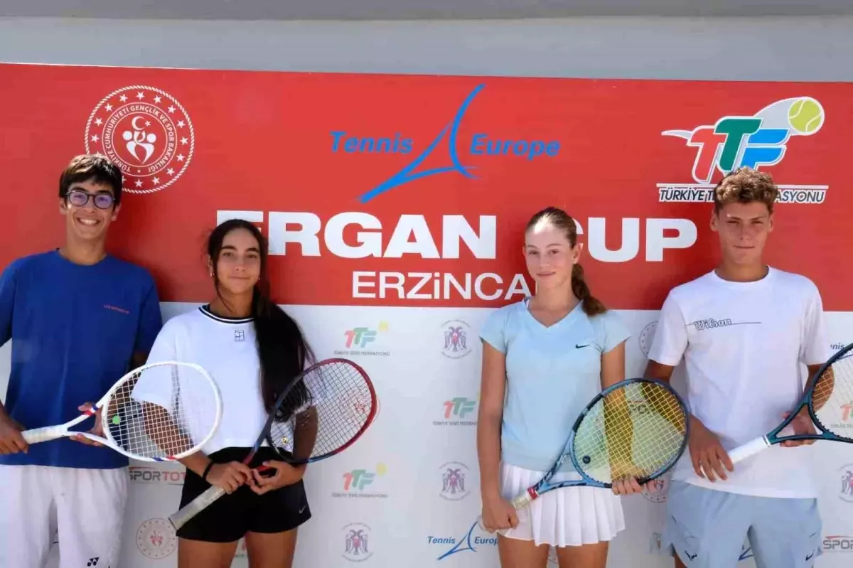 Erzincan’da Ergan Cup 2025 Tenis Turnuvası Start Aldı
