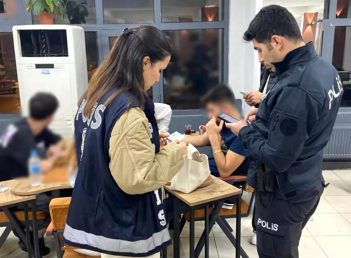 Erzincan’da Büyük Huzur Uygulaması: 266 Kişi Sorgulandı