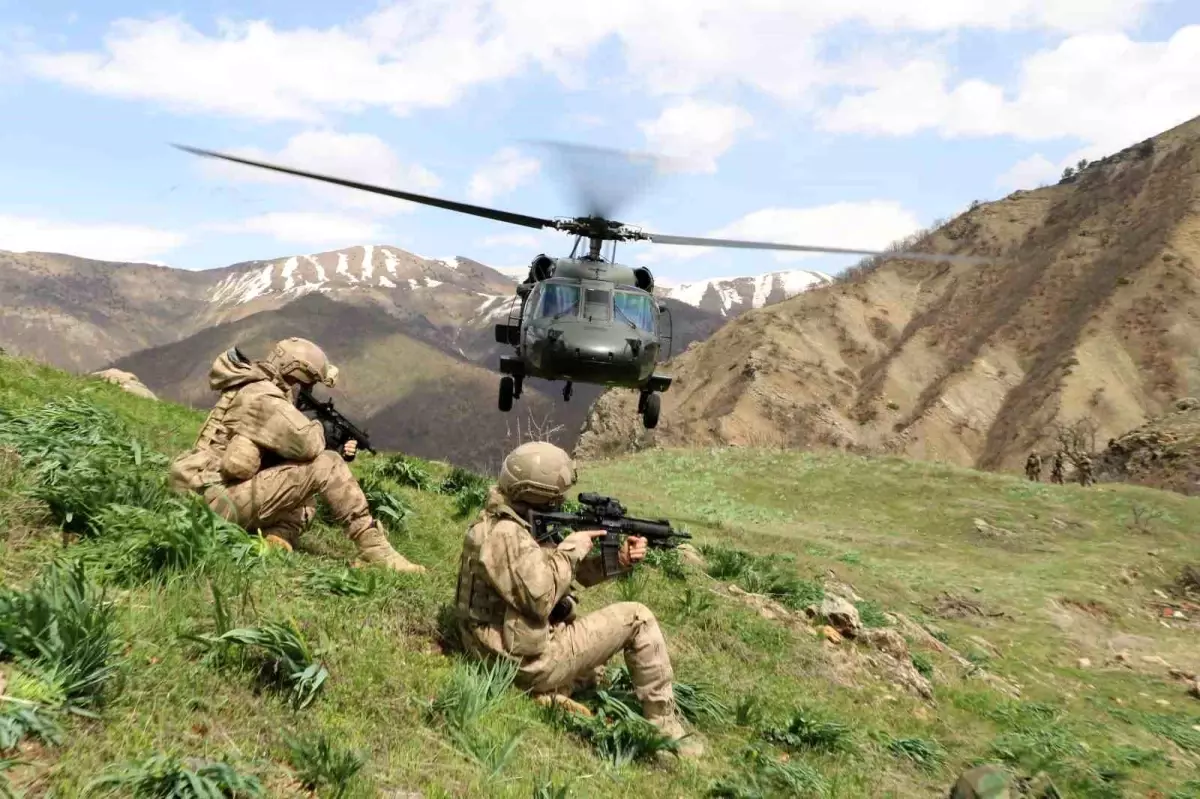 30 İlde Terörle Mücadele: 144 Mağara İmha Edildi