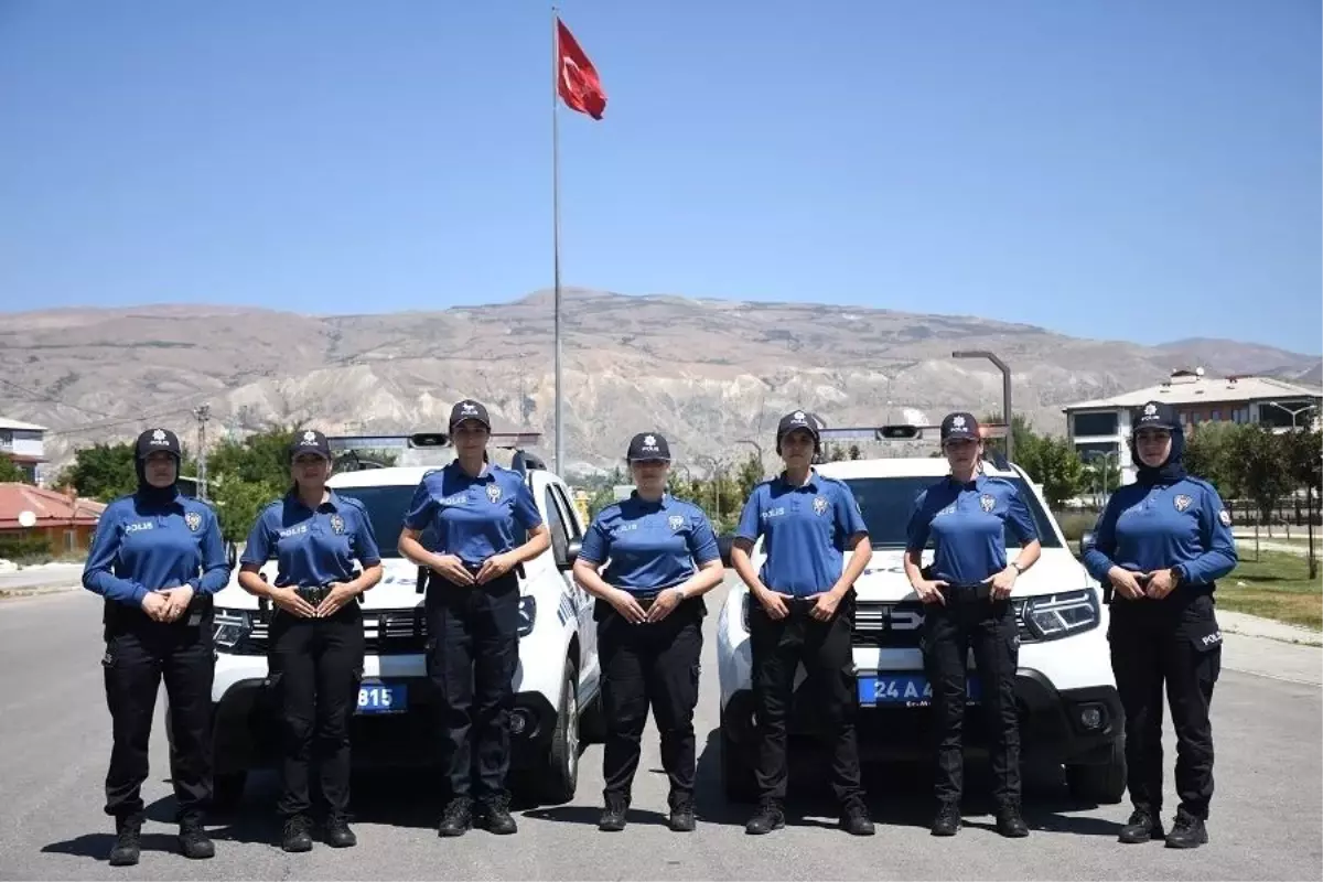 Erzincan’da Kadın Polislerin Özverili Çalışmaları