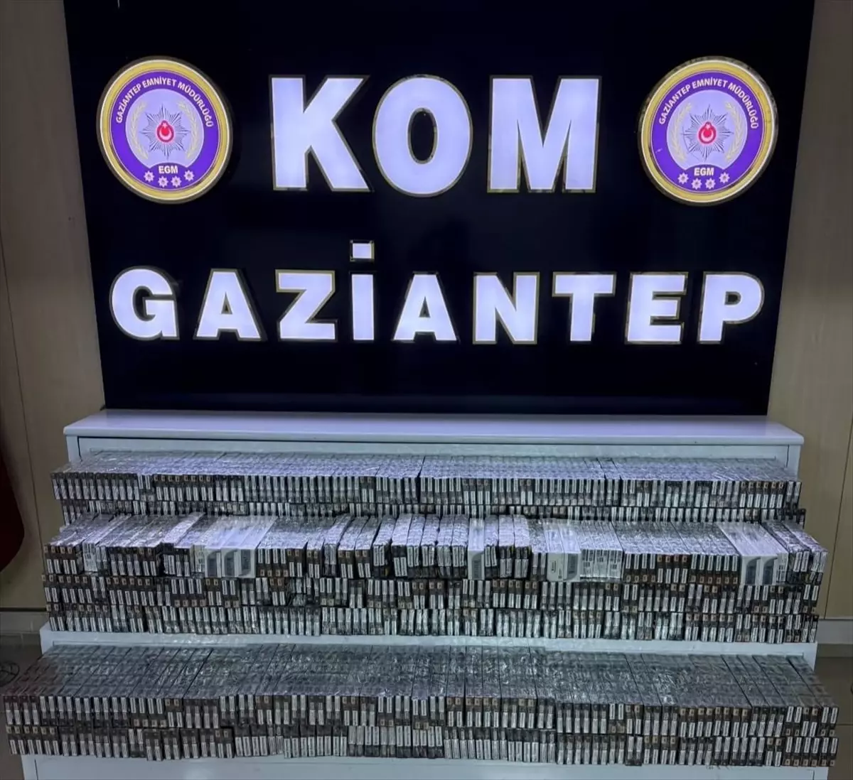 Gaziantep’te Kaçakçılık Operasyonu: 2 Milyon Makaron Ele Geçirildi