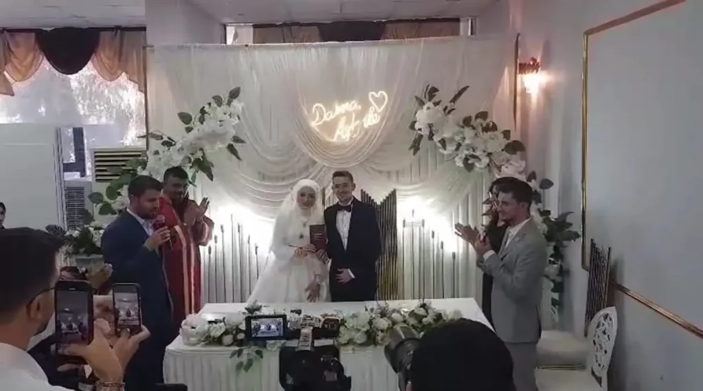 Gazze Yolcusunun Oğlunun Nikahına Duygulu Bağlanması