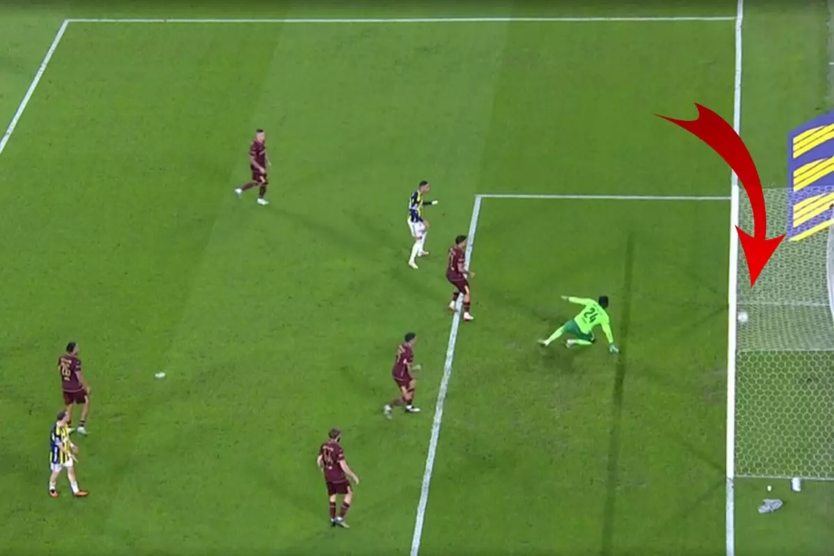 Fenerbahçe-Trabzonspor Maçında Gol Tartışması