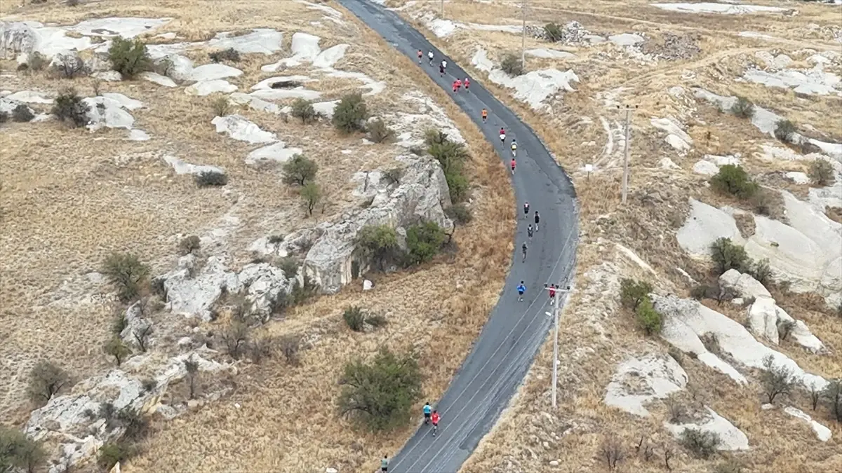 Nevşehir’de Uluslararası Gomeda Ultra Valley Trail Koşusu Başladı