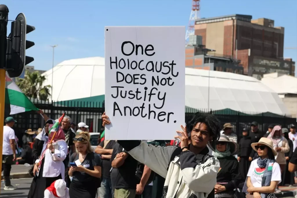 Güney Afrika’da İsrail’in Gazze Politikaları Protesto Edildi