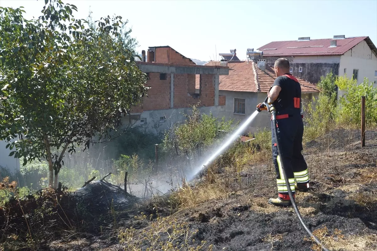Havza’da Arazi Yangını Kontrol Altına Alındı