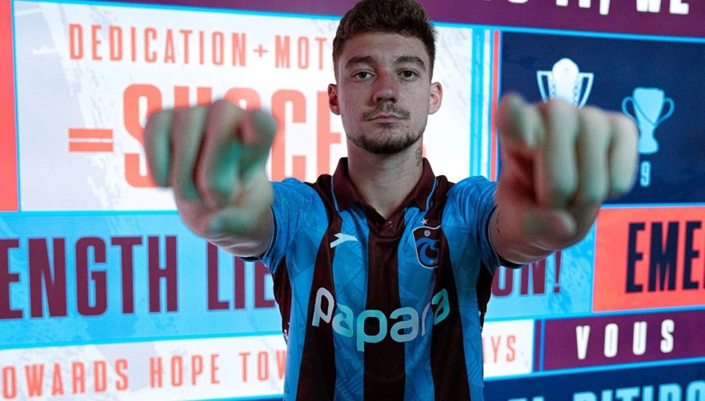 Trabzonspor, Muçi’yi KAP’a bildirdi: İşte maliyeti