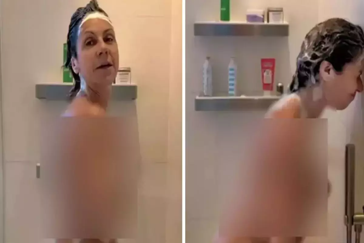 Ünlü Sunucu Duş Sırasında Şaşırtıldı