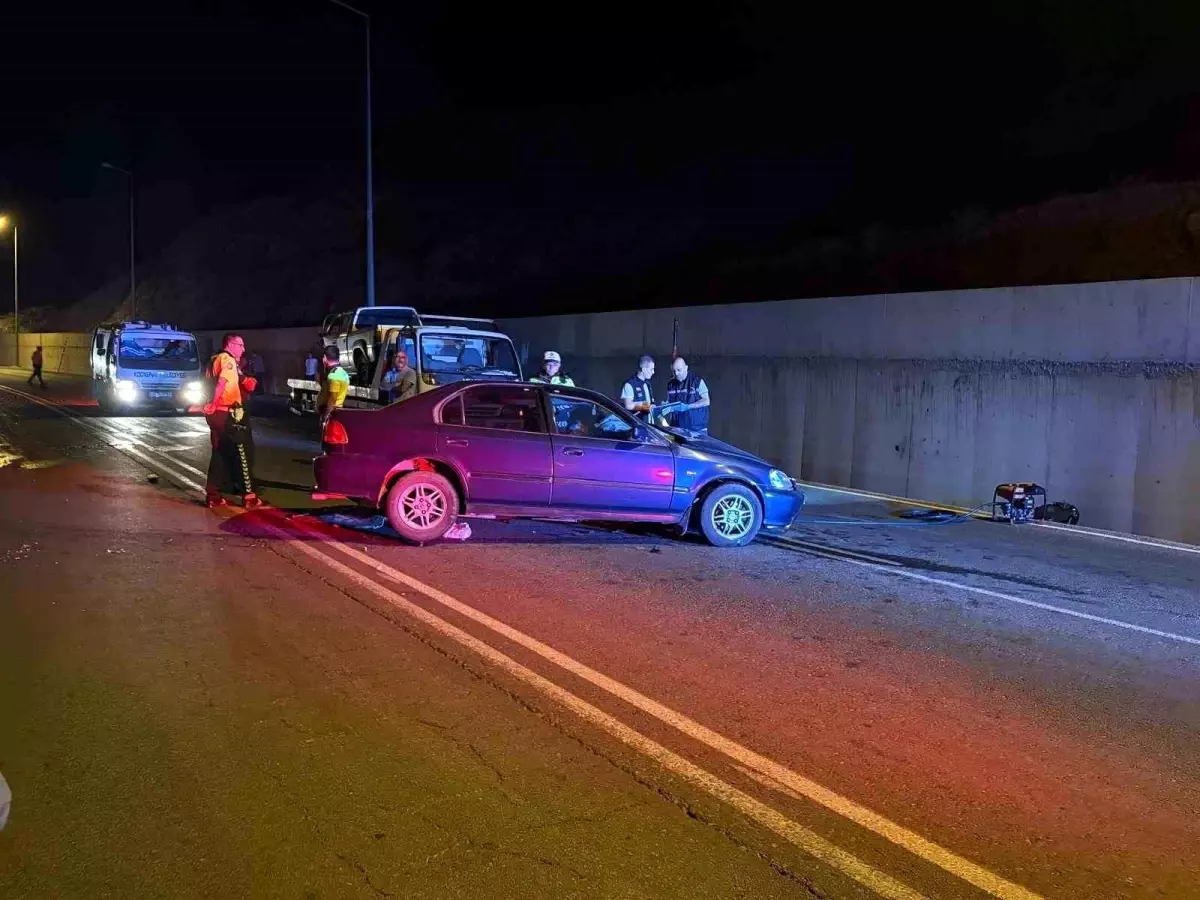 Trafik Kazasında 1 Kişi Hayatını Kaybetti