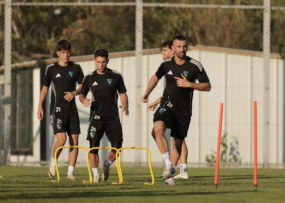 Kocaelispor, Beşiktaş Maçına Hazırlanıyor