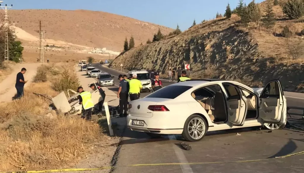Konya’da Trajik Kaza: İkizler Hayatını Kaybetti