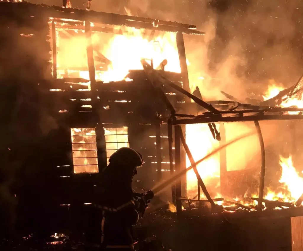 Ordu’da Büyük Yangın: Ahşap Ev Kül Oldu