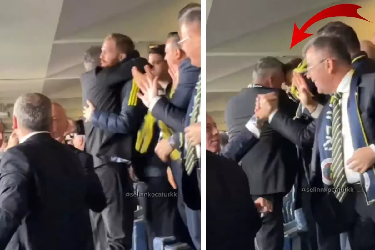 Fenerbahçe Başkanı ile Futbol Direktörü Arasındaki Sıra Dışı Sevinç