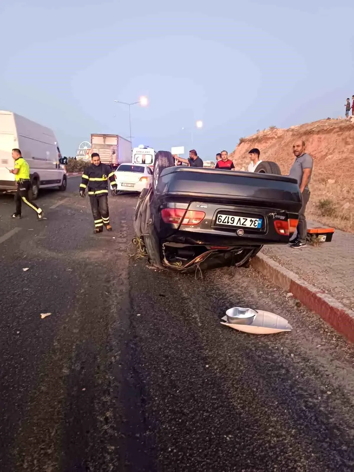 Siirt’te Korkunç Trafik Kazası: 1 Yaralı