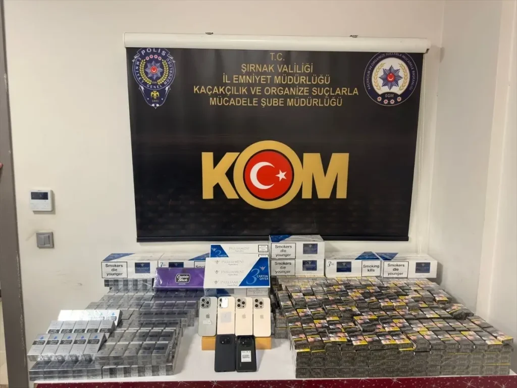 Şırnak Kaçakçılık Operasyonlarında 44 Şüpheli Hakkında İşlem Yapıldı