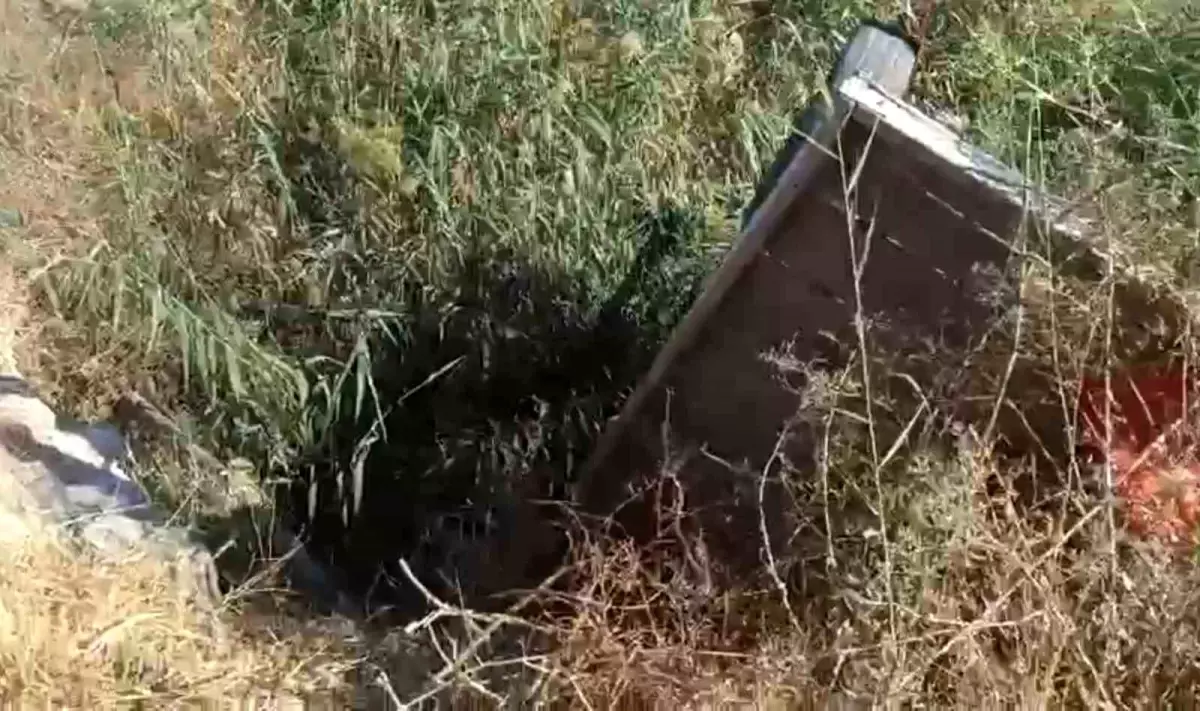 At Tahliye Kanalından İtfaiye Ekipleri Tarafından Kurtarıldı