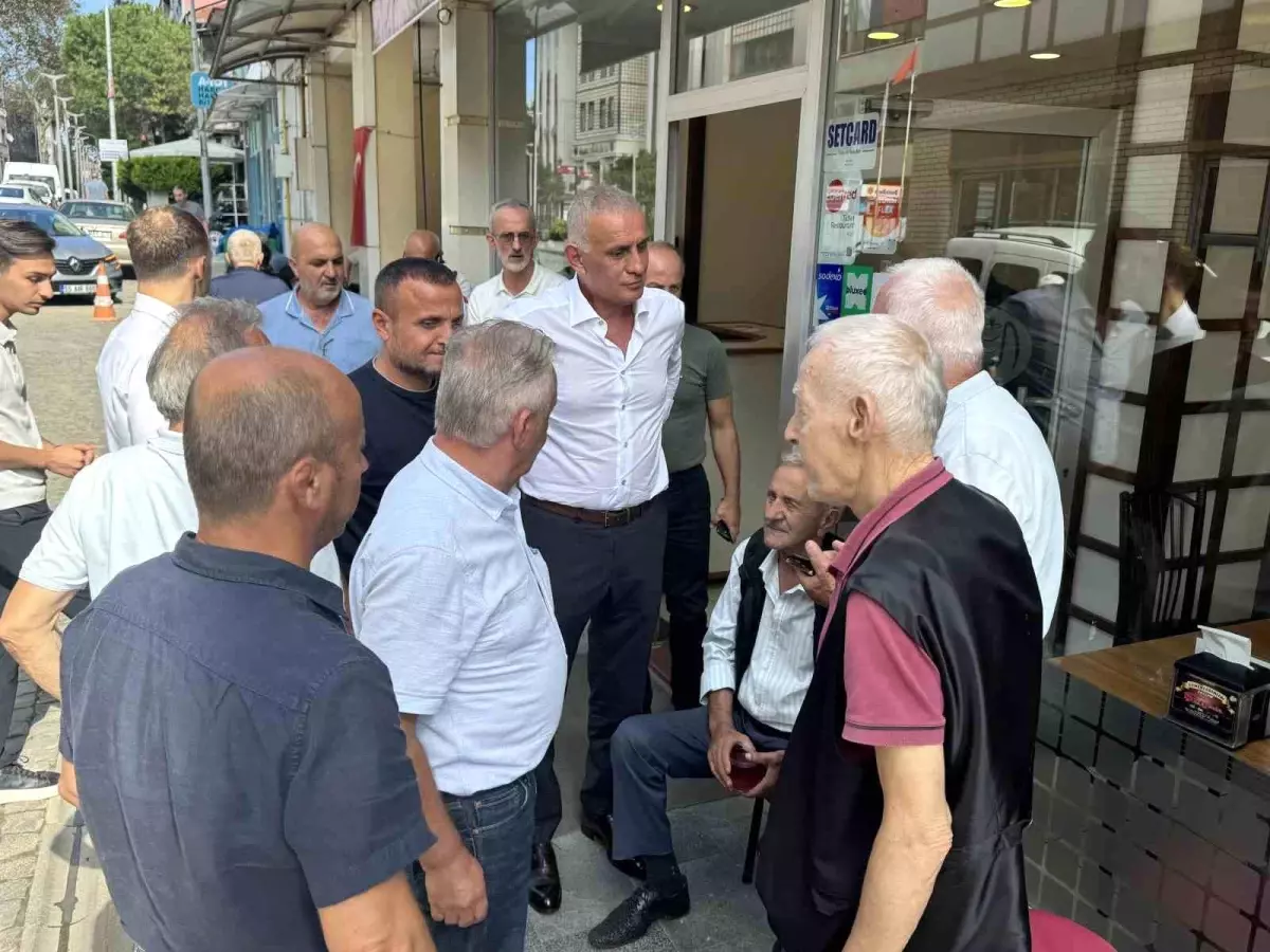 TFF Başkanı Hacıosmanoğlu Trabzon’da Ziyaretlerde Bulundu