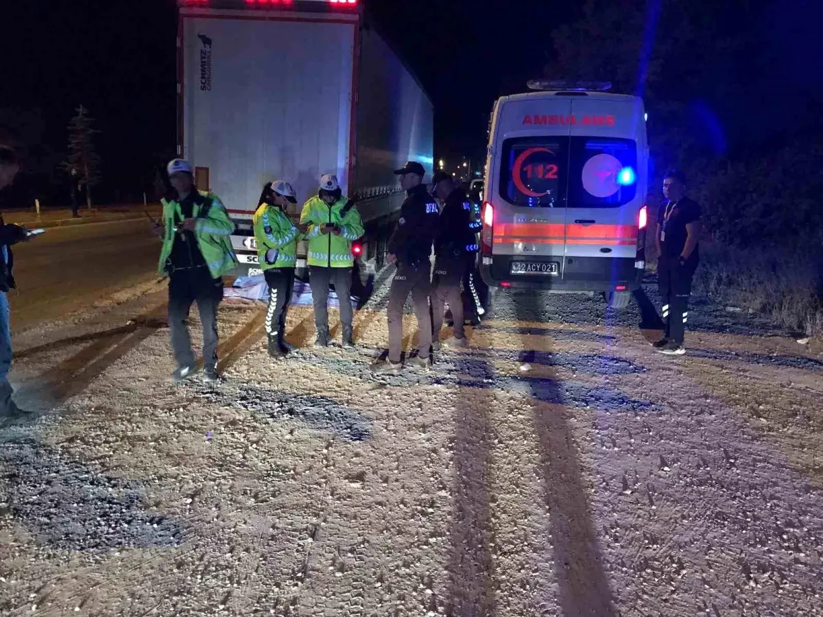 Tırın Çarpmasıyla Genç Hayatını Kaybetti