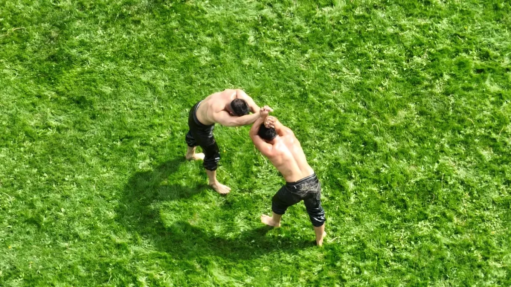 Tokat’ta Geleneksel Güreşlere Yoğun İlgi