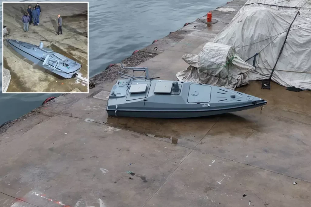 Trabzon’da Balıkçıların Bulduğu İnsansız Deniz Aracı