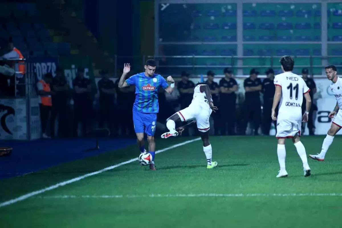 Süper Lig’de Çaykur Rizespor ve Gençlerbirliği Berabere Kaldı